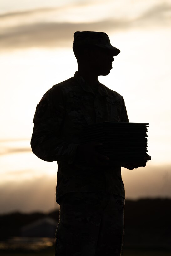 143d Sustainment Command (Expeditionary) promotion ceremony