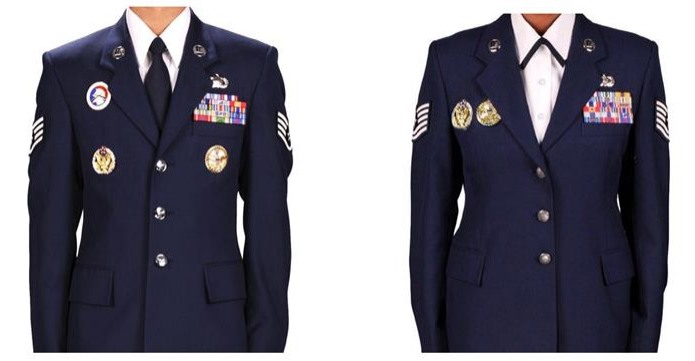 Proper wearing of the enlisted semi-formal uniform > 151st Wing ...