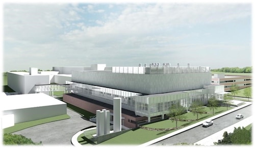 Artists rendering of new MIT lab