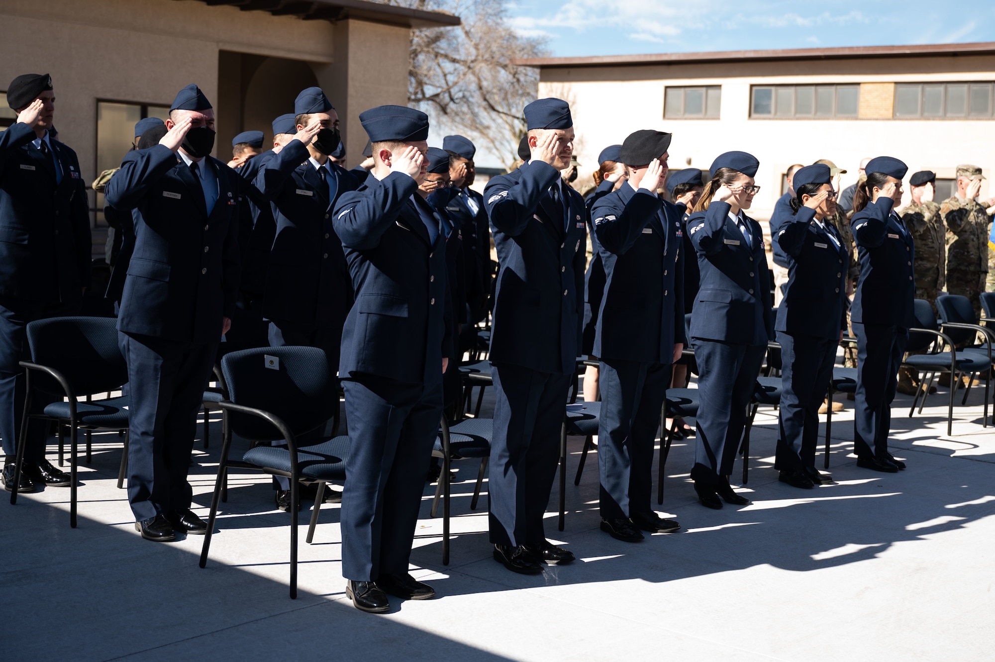 ALS dedication ceremony.