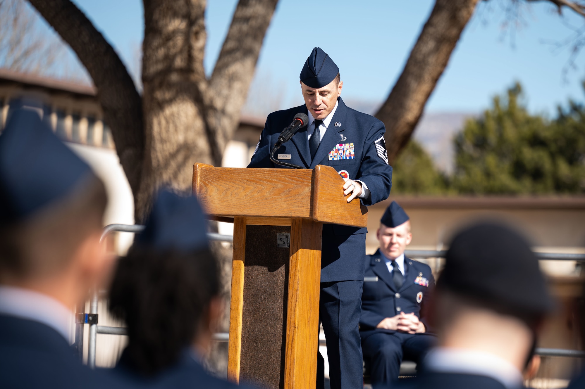 ALS dedication ceremony.