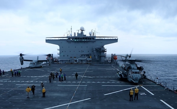 USS Miguel Keith Conducts Flight Operations