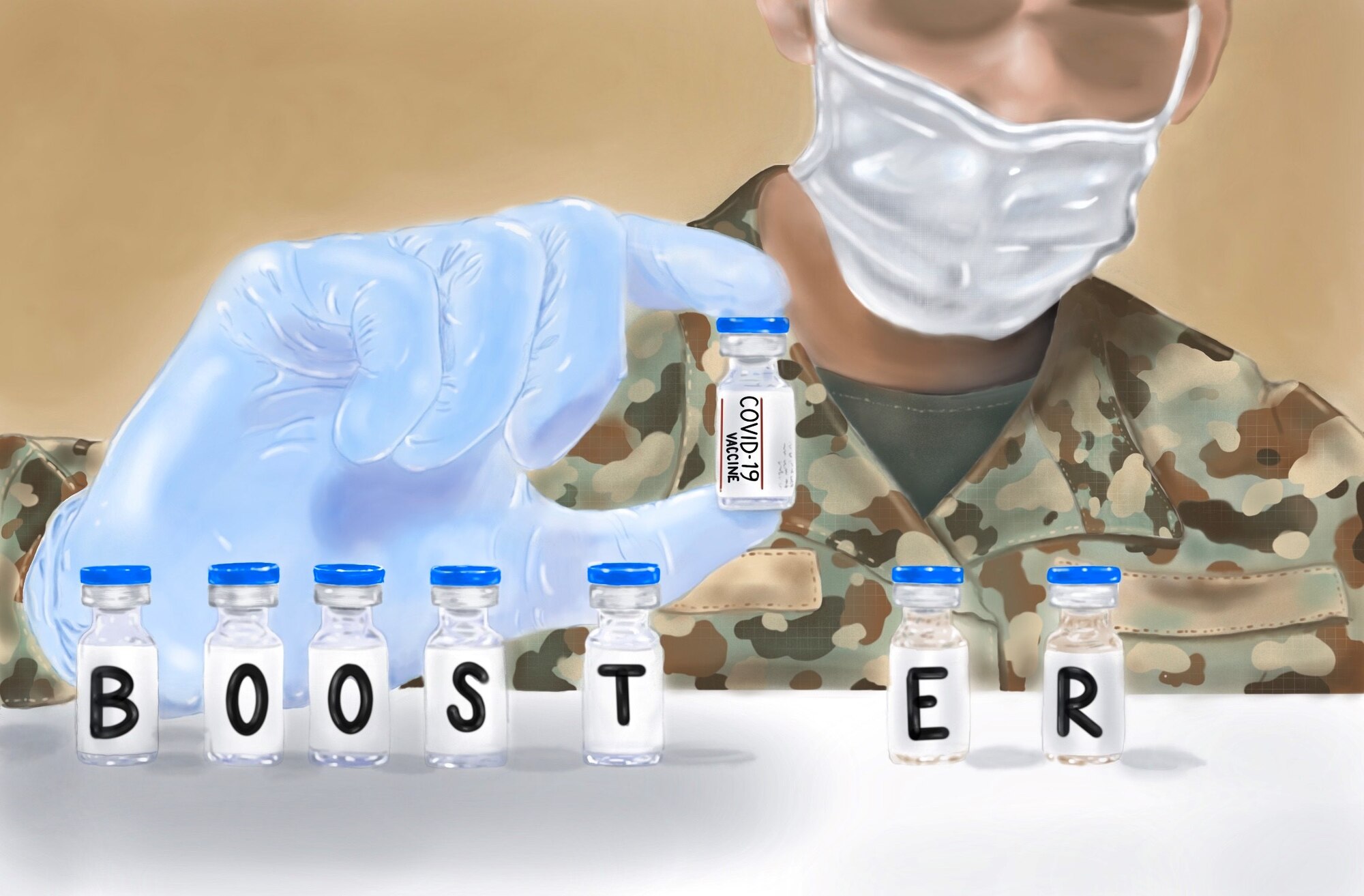 The 8th Medical Group has COVID-19 Boosters available for all Active Duty servicemembers and 8th Fighter Wing civilian employees. No appointment needed. (U.S. Air Force graphic by Staff Sgt. Jesenia Landaverde)