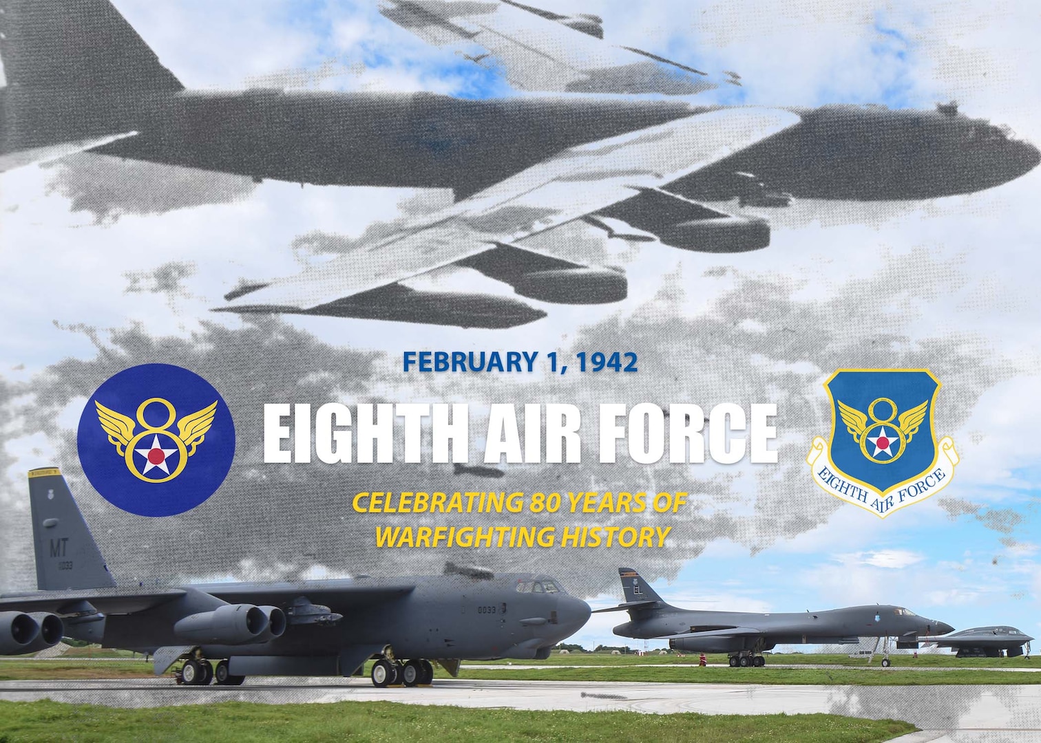 Celebrating the Mighty Eighth Air Force: 80 years of warfighting history >  U.S. Strategic Command > News Article View