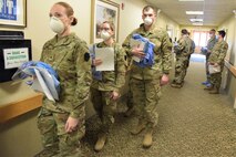 A Pennsylvania National Guard  Joint Force Medical Strike Team deployed to assist at a rehab and nursing home in Delaware County on April 18, 2020.