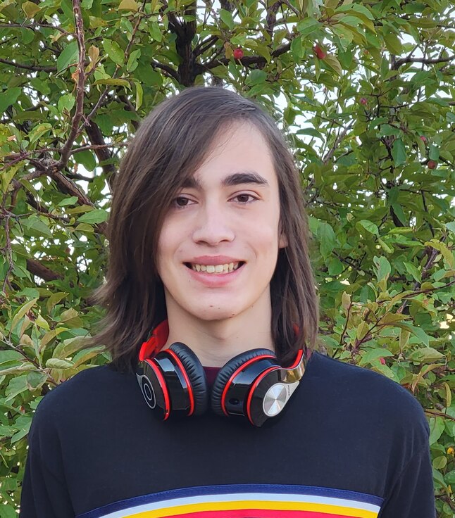 Boy smiling