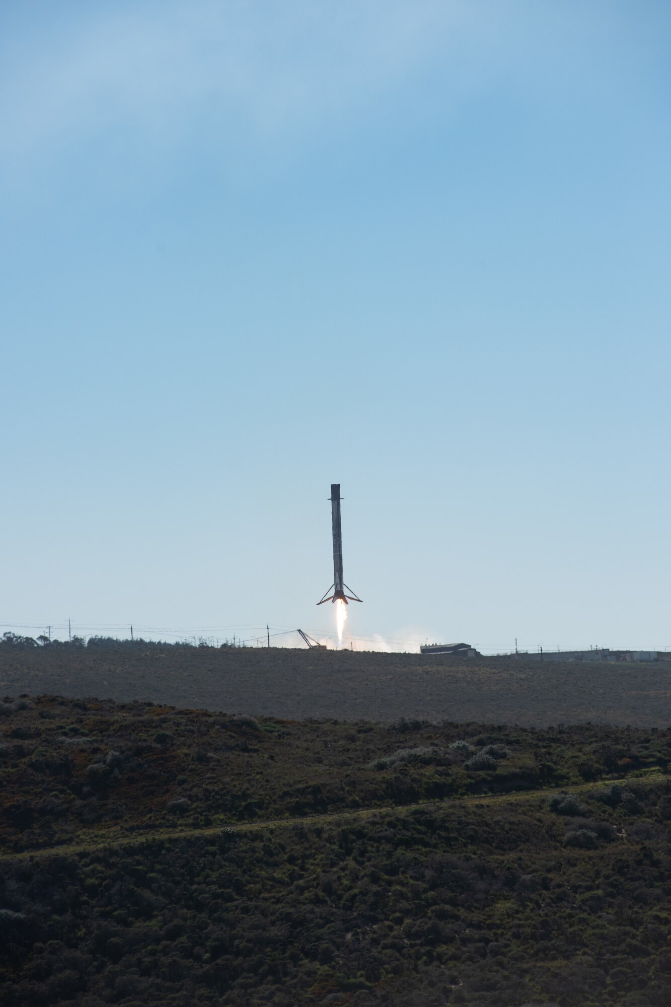 Rocket launch from Vandenberg