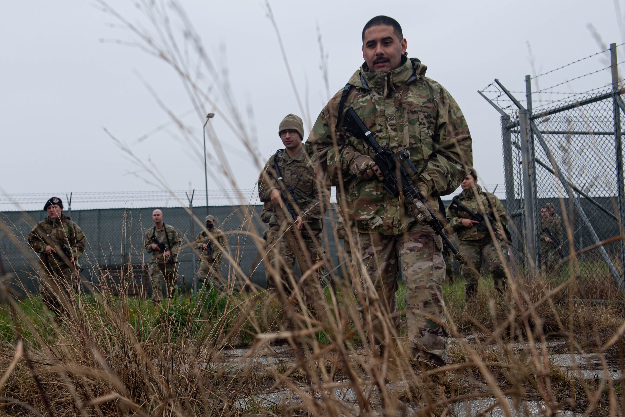 Airmen practice tactical movements during ACE Training