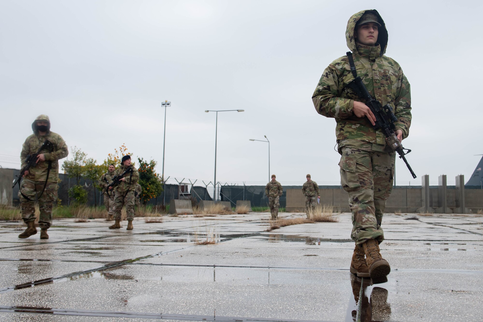 Airmen practice tactical movement skills during ACE training