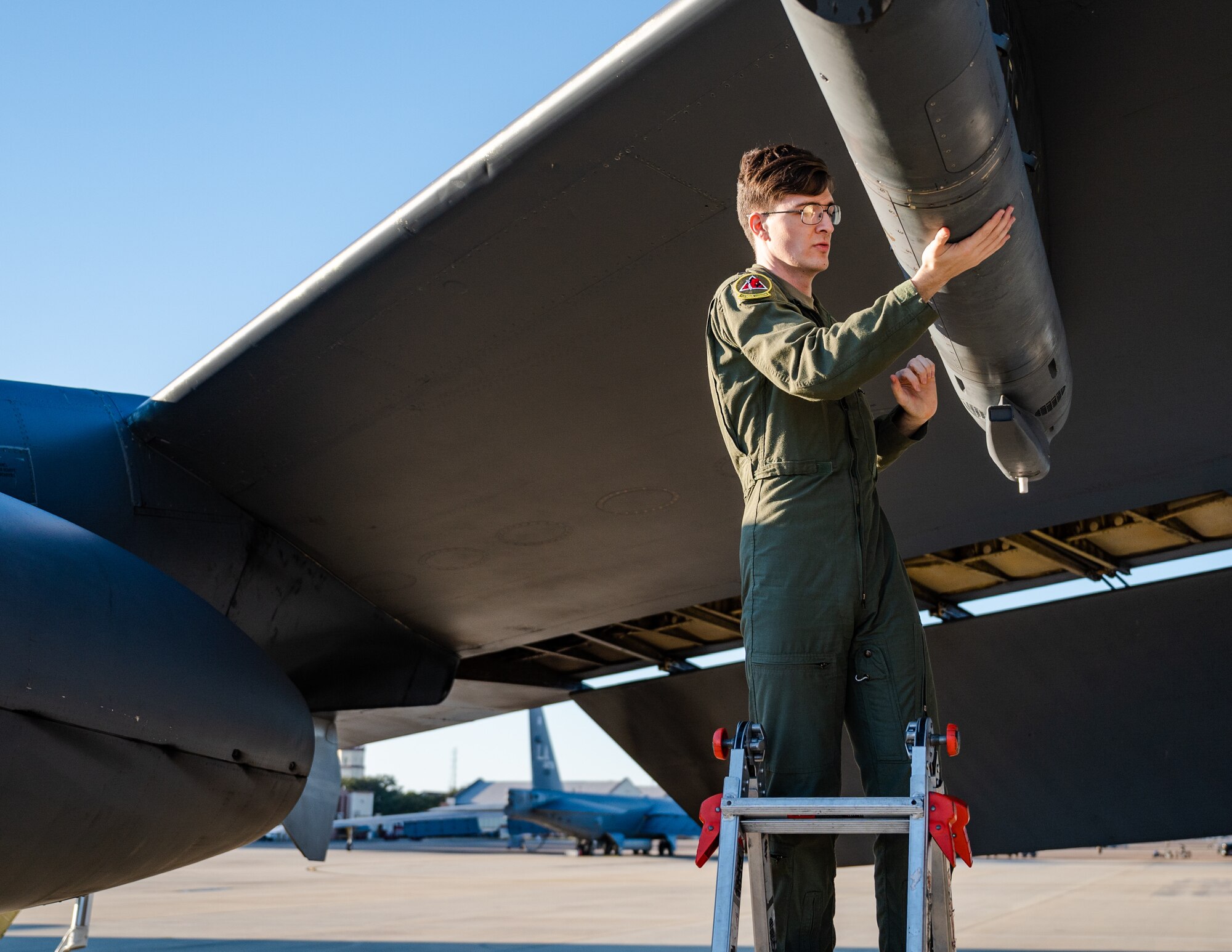 To maintain mission readiness, Barksdale is capable of dispatching B-52s at any hour.