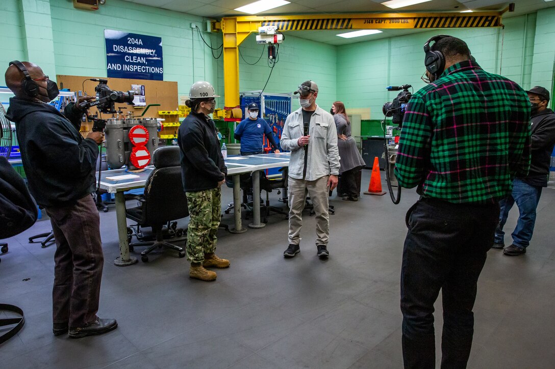 Shop 31 Work Leader Travis Taylor shares how Shop 31 has grown and improved during the ten years he’s been at America’s Shipyard. “I’ve seen a drastic change from availabilities of the past to where we are today and I truly feel we’re heading in the right direction,” he said. “I see it every day and I think it really starts with caring and understanding the importance of what we do. We have excellent leadership who is engaged with us. With the crew boards, the improvements to the shop, everything adds up to the bigger picture. They add to the mindset that you enjoy where you’re at and the work that you do.”