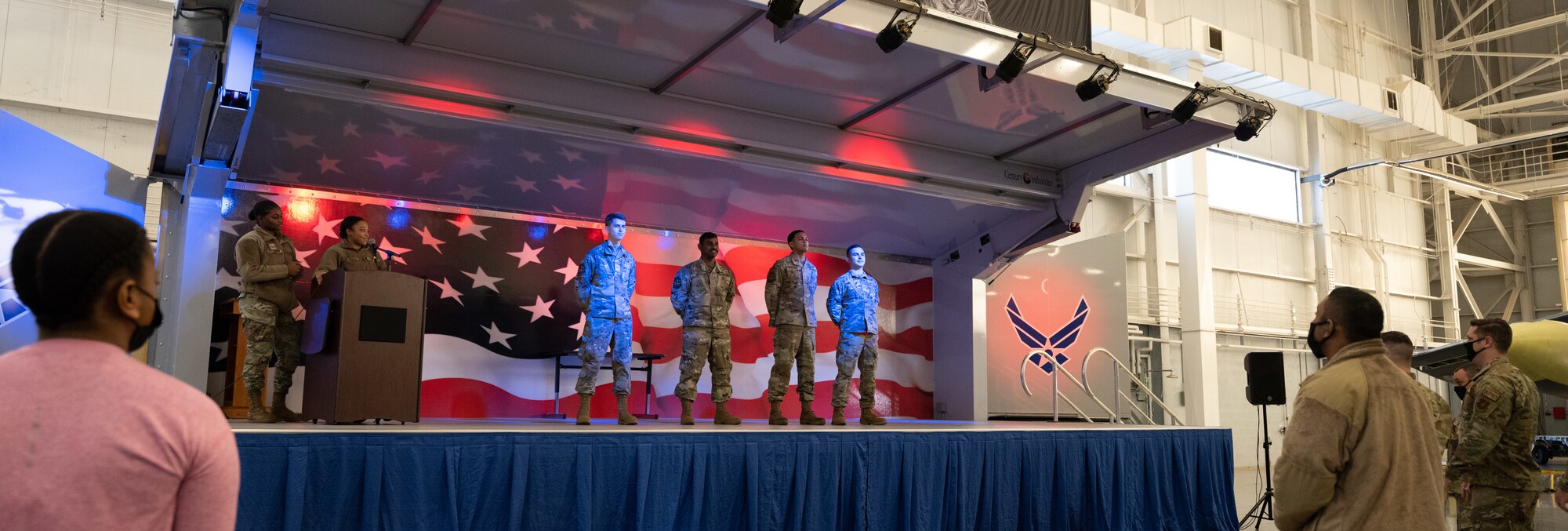The load crew competition requires a team of four Airmen to load weapons onto a B-52H Stratofortress as quickly and accurately as possible.