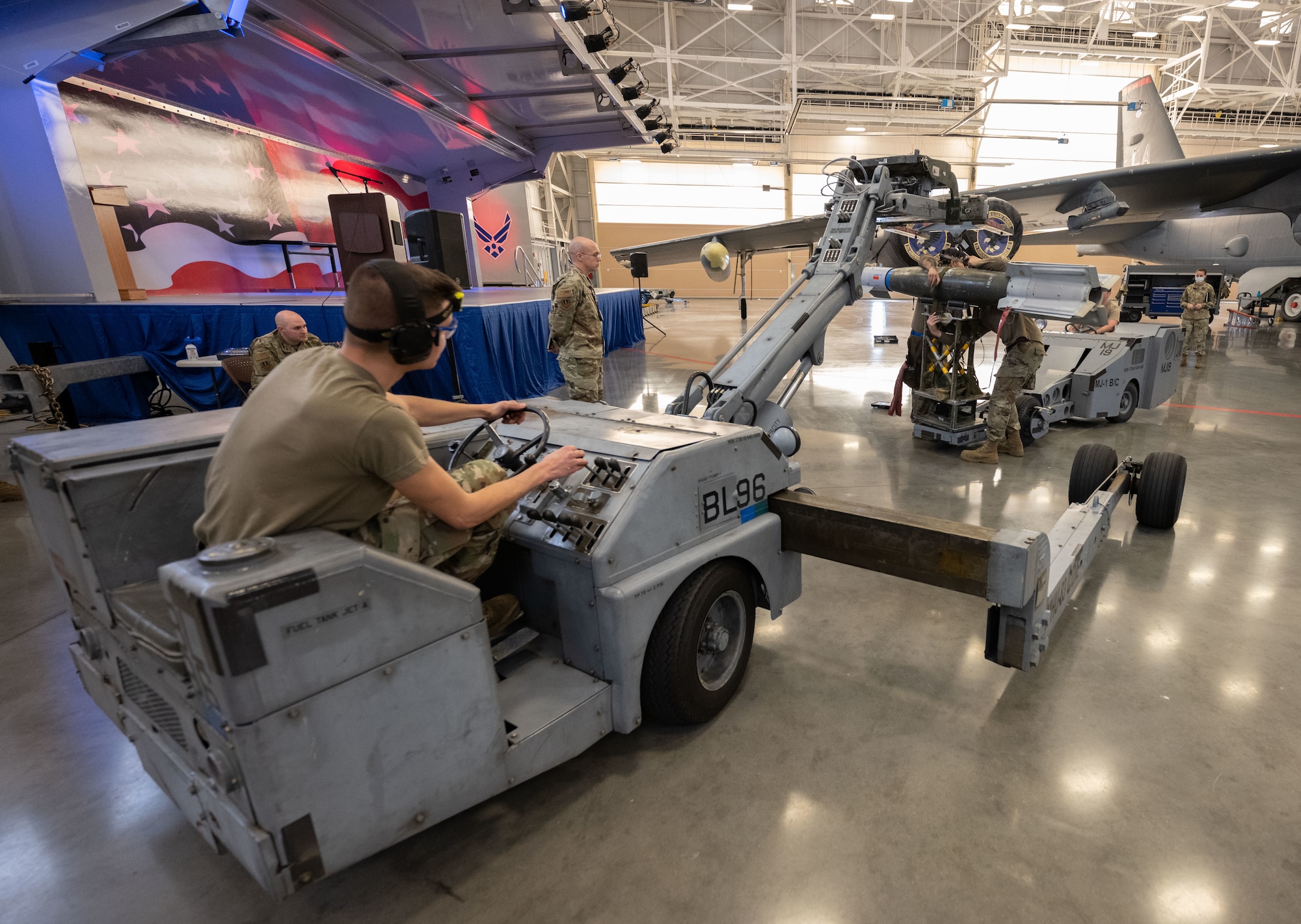 The 20th BS and 96th BS competed to see who
would move on to the next level of the competition. The winner will be announced at the Maintenance Performer of the Year ceremony in April 2022.