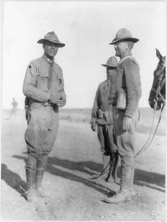 24th Infantry Reg. Negro in Mexico,: Major Charles Young and Capt. John R. Barber. , 1916. Photograph. https://www.loc.gov/item/2006688696/.



Library of Congress Prints and Photographs Division Washington, D.C. 20540 USA