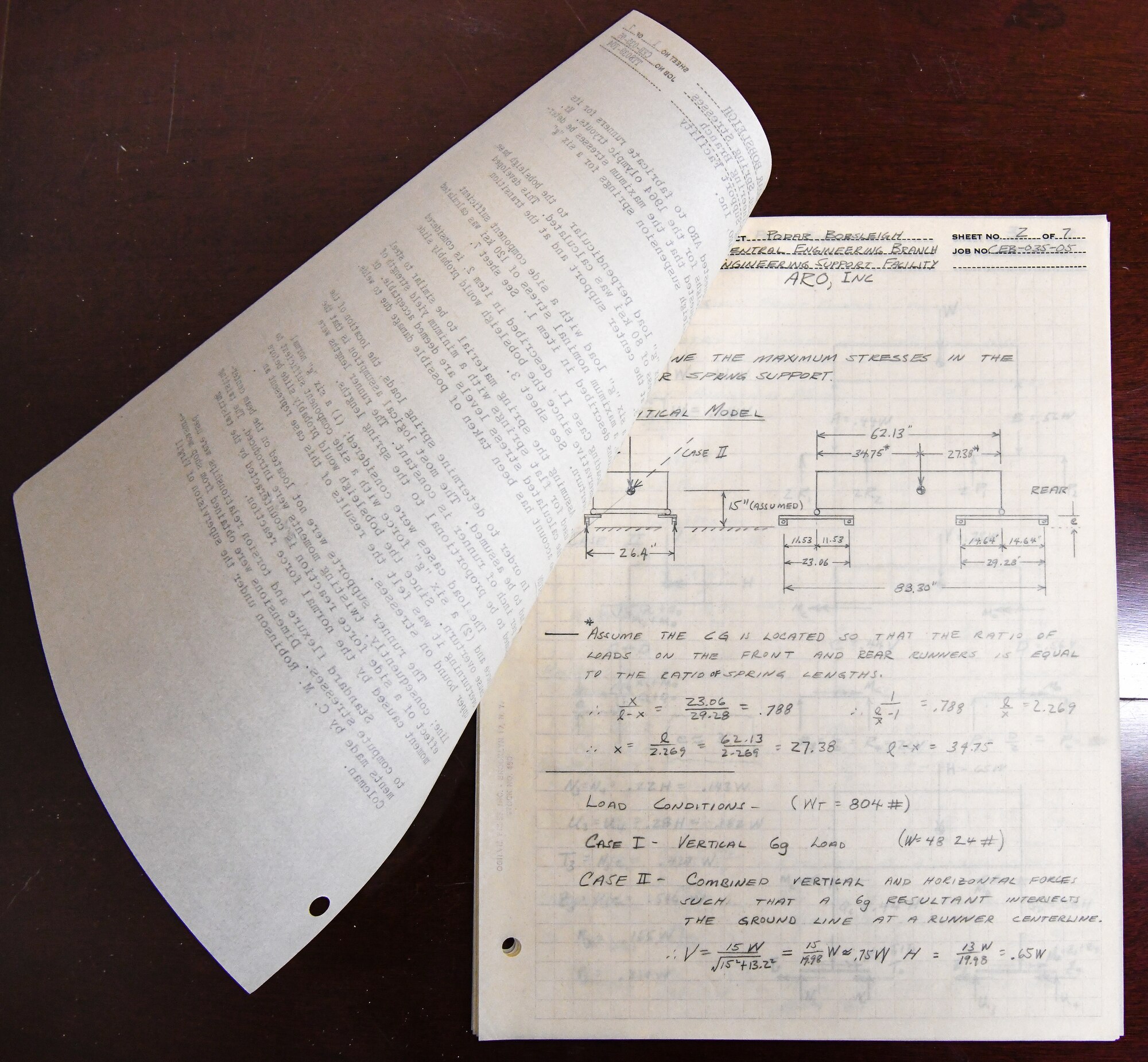 Documents from the early 1960s show Arnold Engineering Development Complex, then Center, provided engineering analysis and materials testing to support the U.S. Air Force bobsled team as they vied for a spot in the 1964 Winter Olympics. AEDC was asked to fabricate runners, the skate-like blades on which bobsleds slide, for the Air Force’s two-man and four-man bobsleds, prompting the AEDC examination of the equipment. (U.S. Air Force photo by Jill Pickett)