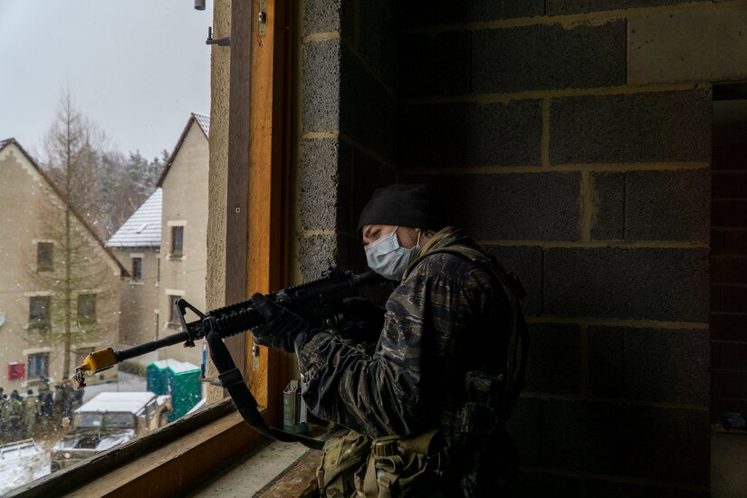 USAR medics assist front-line and aid station during Allied Spirit '22