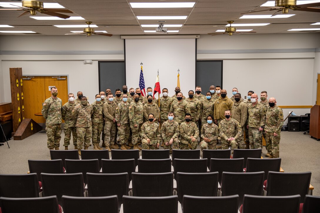 Mobilization ceremony send off for the 90th Sustainment Brigade