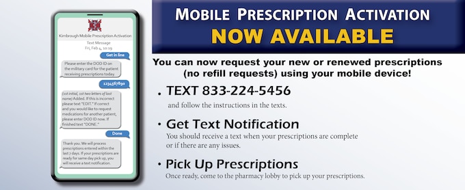 Mobile prescription activation now available at Kimbrough