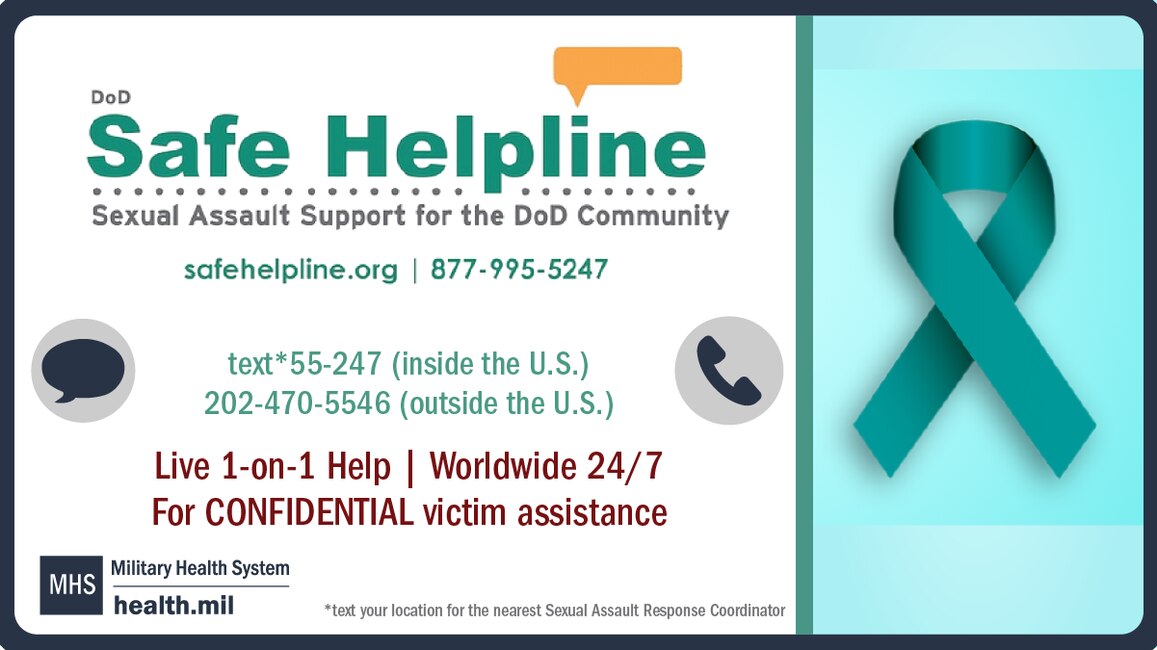 DOD Safe Helpline SAPR