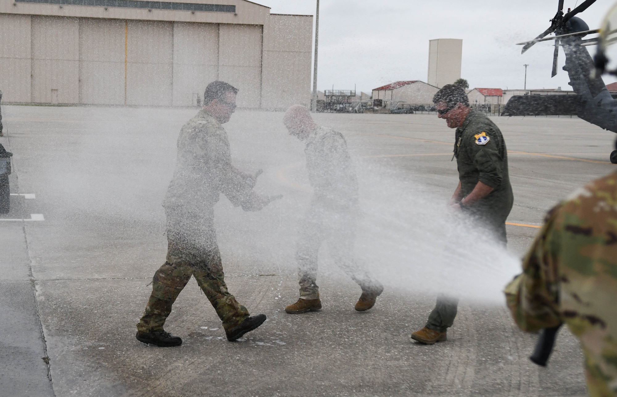 Fini-flight send off