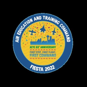 AETC officials unveil 2022 Air Force Fiesta medal