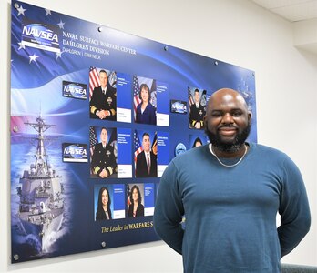 IMAGE: Naval Surface Warfare Center Dahlgren Division leadership recognizes Warfare Mission Analyst Willie Crank as a respected workforce employee in celebration of Black History Month.