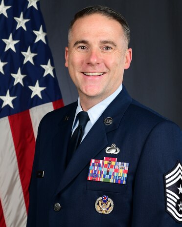 CMSgt Raun M. Howell official photo