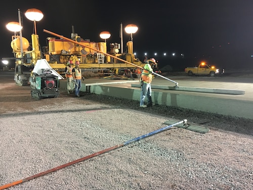 concrete install