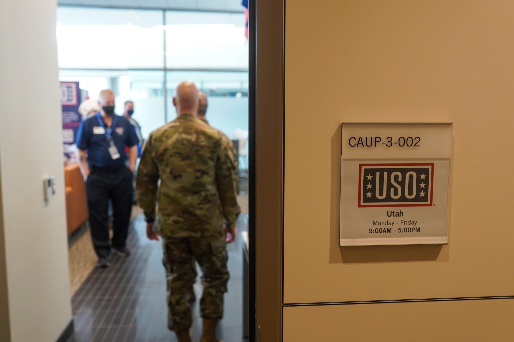 The USO Utah Center at Salt Lake City International Airport opened officially Feb. 4