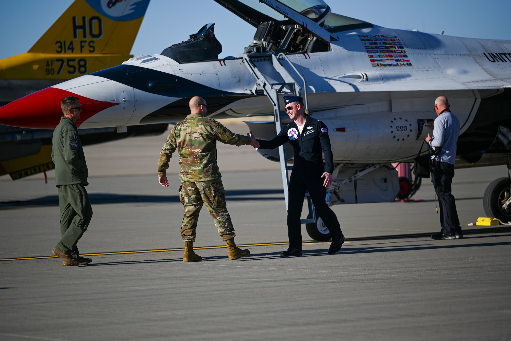 314th Fighter Squadron Class 21-DBH graduation