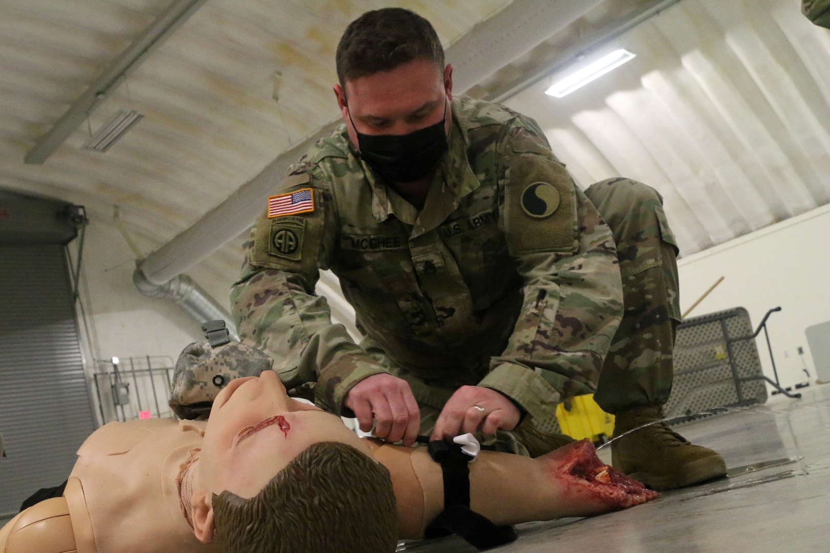 Combat medics receive vital refresher training