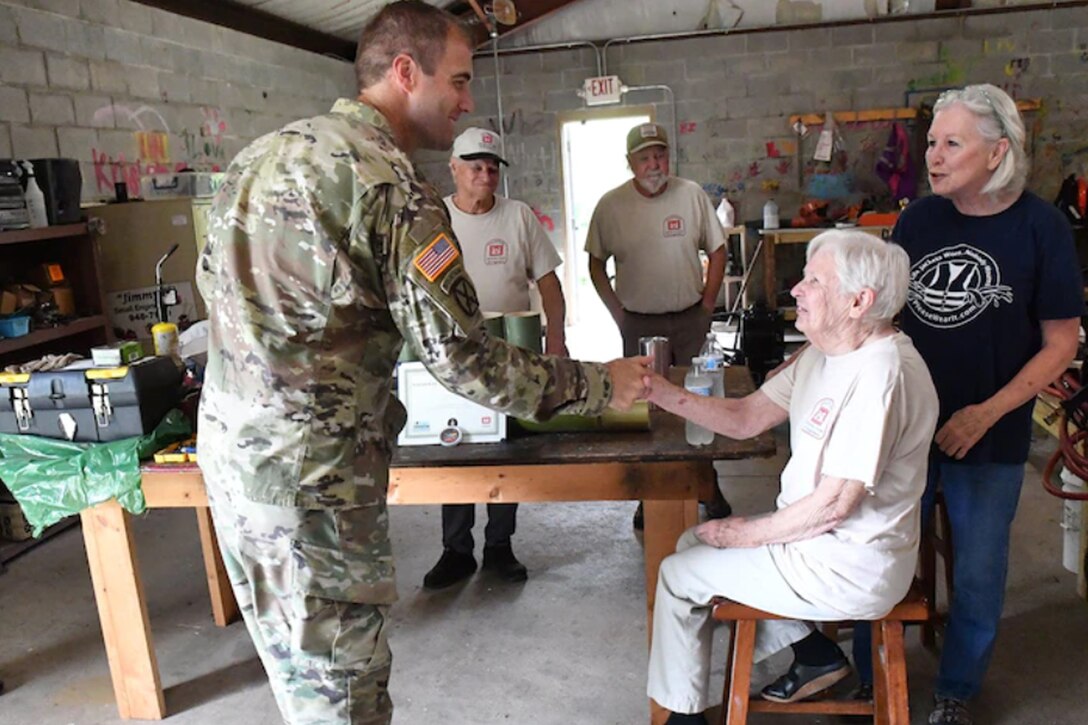 Brenda Grano and her mother Wyonna (Nony) Brakeman, who is 90 years old, prove that you are never too old to do something to help your community.