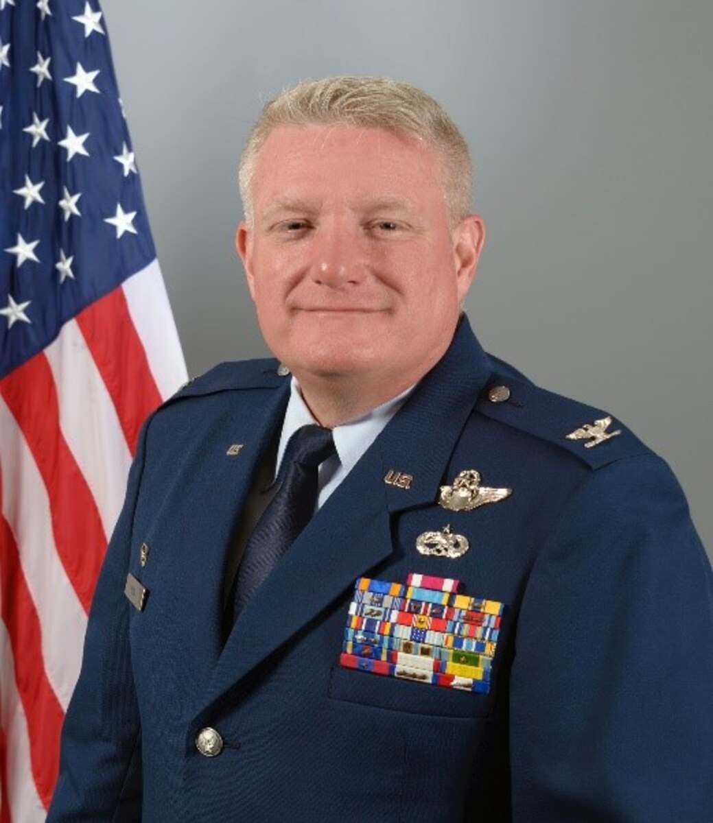 Col. Joseph E. Reid, Vice Commander, 186th Air Refueling Wing