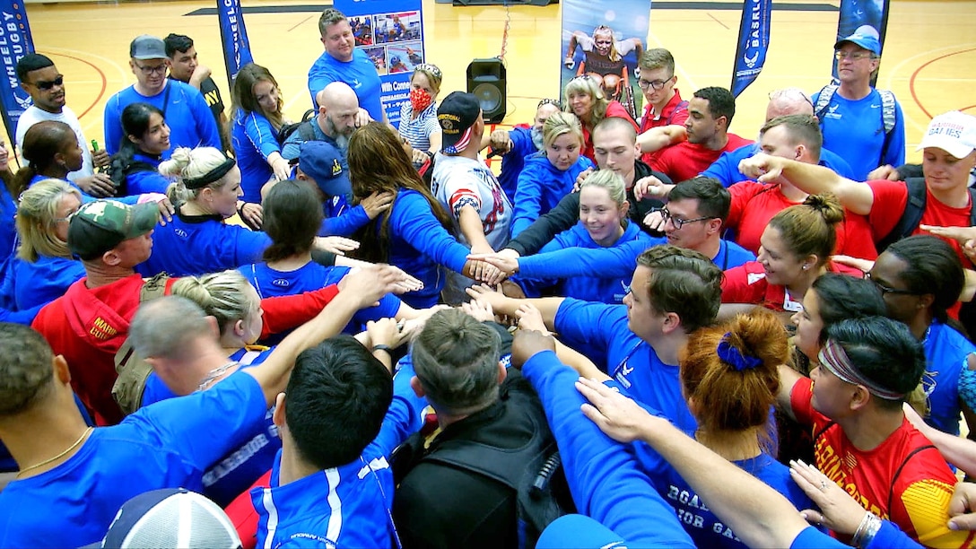 Wounded, ill and injured service members and veterans participate in an Air Force Wounded Warrior (AFW2) CARE event in San Antonio, Texas, during Warrior Care Week 15-19 November, 2021.