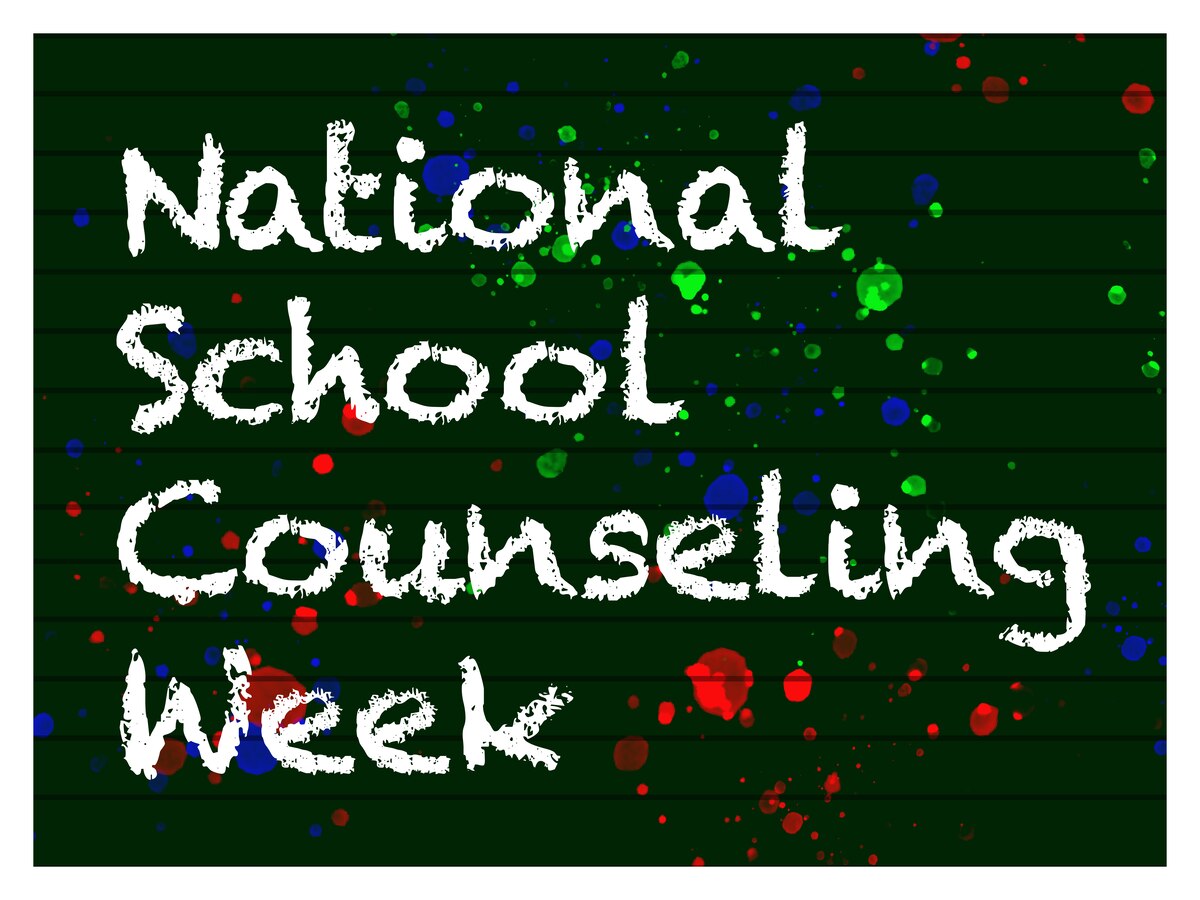 A social media graphic to celebrate National School Counseling Week on Eielson Air Force Base, Alaska, Feb. 7, 2022.