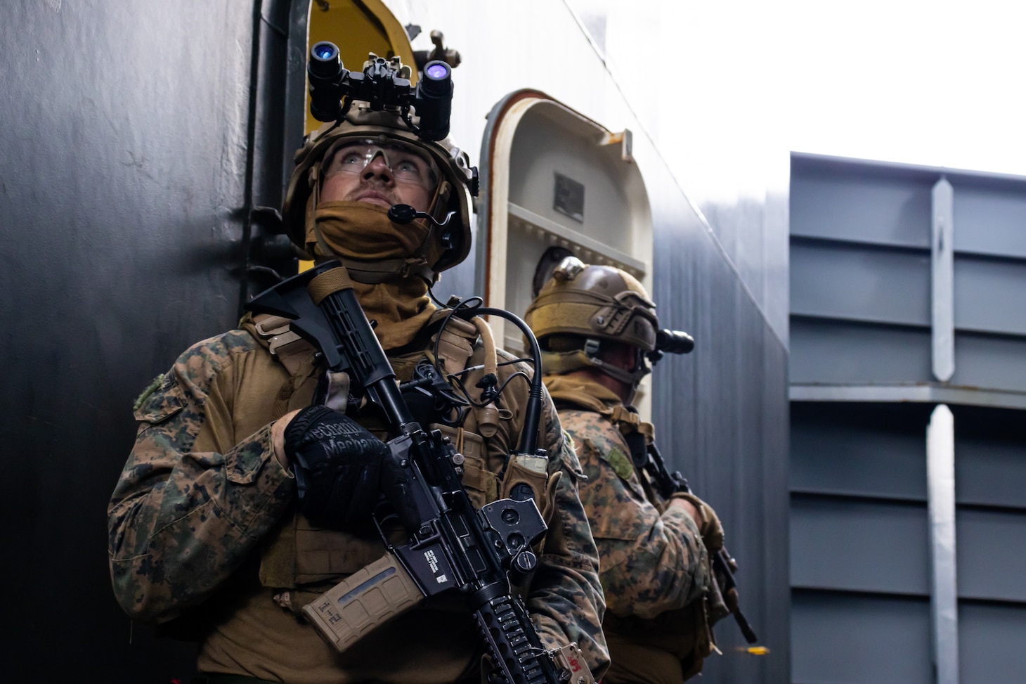 31st MEU conducts VBSS training aboard USS Miguel Keith in support of