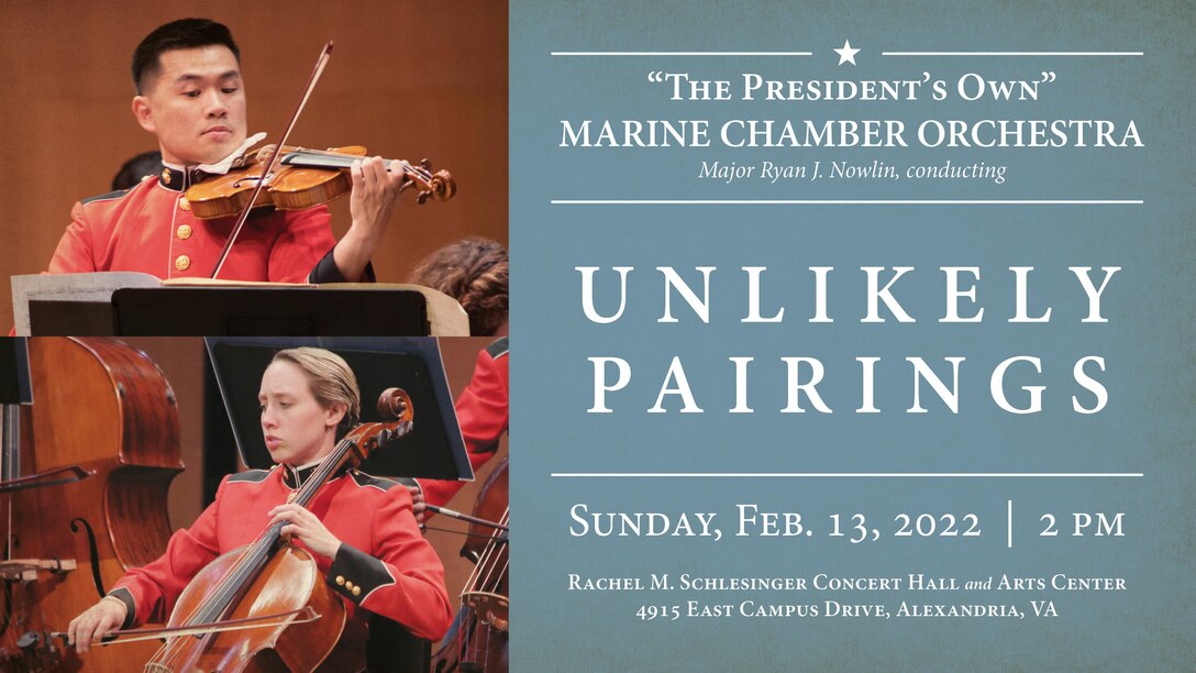 Marine Chamber Orchestra: Unlikely Pairings