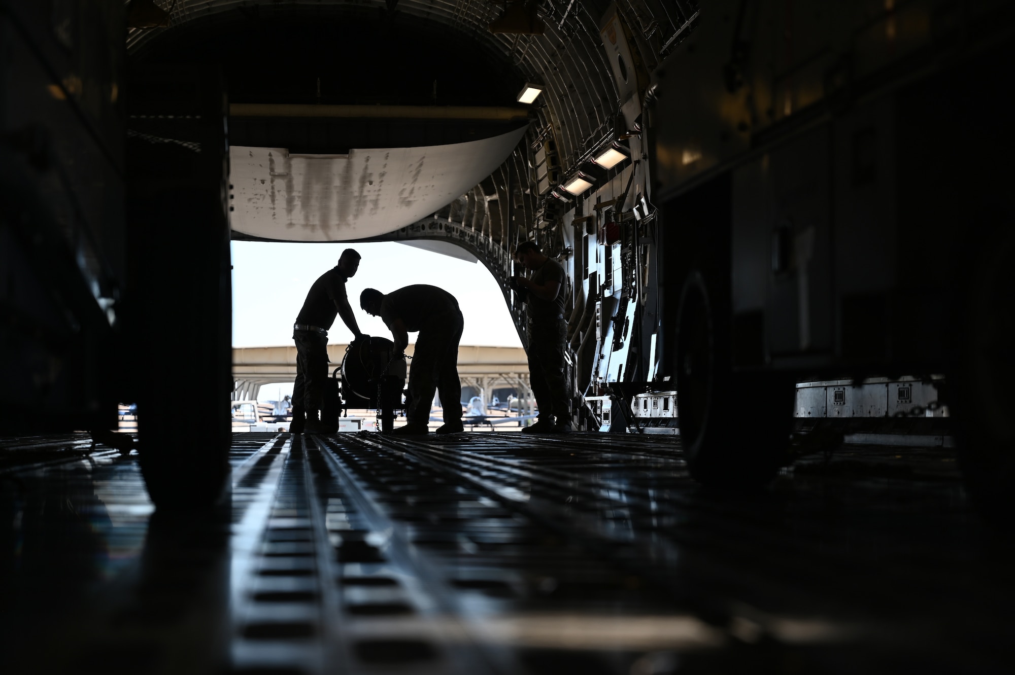 Airmen prepare for Operation Cope Thaw at Laughlin Air Force, Texas from Jan. 31 to Feb. 2, 2022.