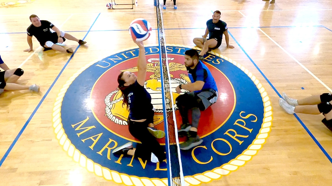 Wounded, ill and injured service members and veterans participate in a USMC team training camp at Camp LeJeune, North Carolina in June, 2021.