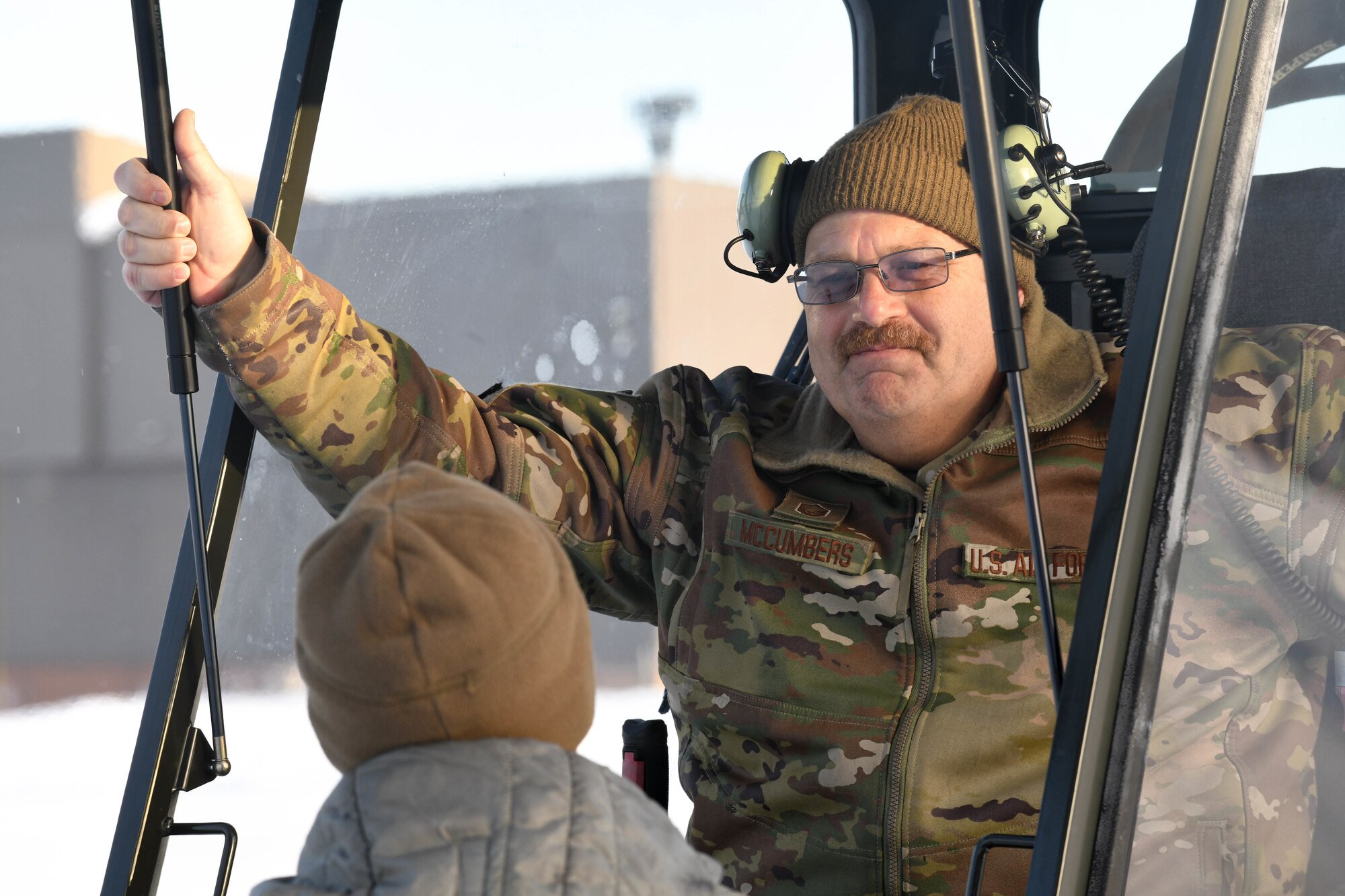 Crew chiefs assigned to the 910th Aircraft Maintenance Squadron removed snow and ice from the 910th Airlift Wing’s fleet of Lockheed Martin C-130H Hercules aircraft, Feb. 6, 2022, on the YARS flightline. The area experienced a level one snow emergency days prior to the February Unit Training Assembly which added 11 inches of new snow to their previous 5 inches of accumulation.