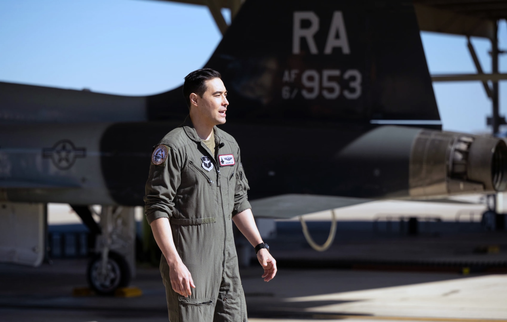 560th Flying Training Squadron hosts YouTube content creator, podcast host