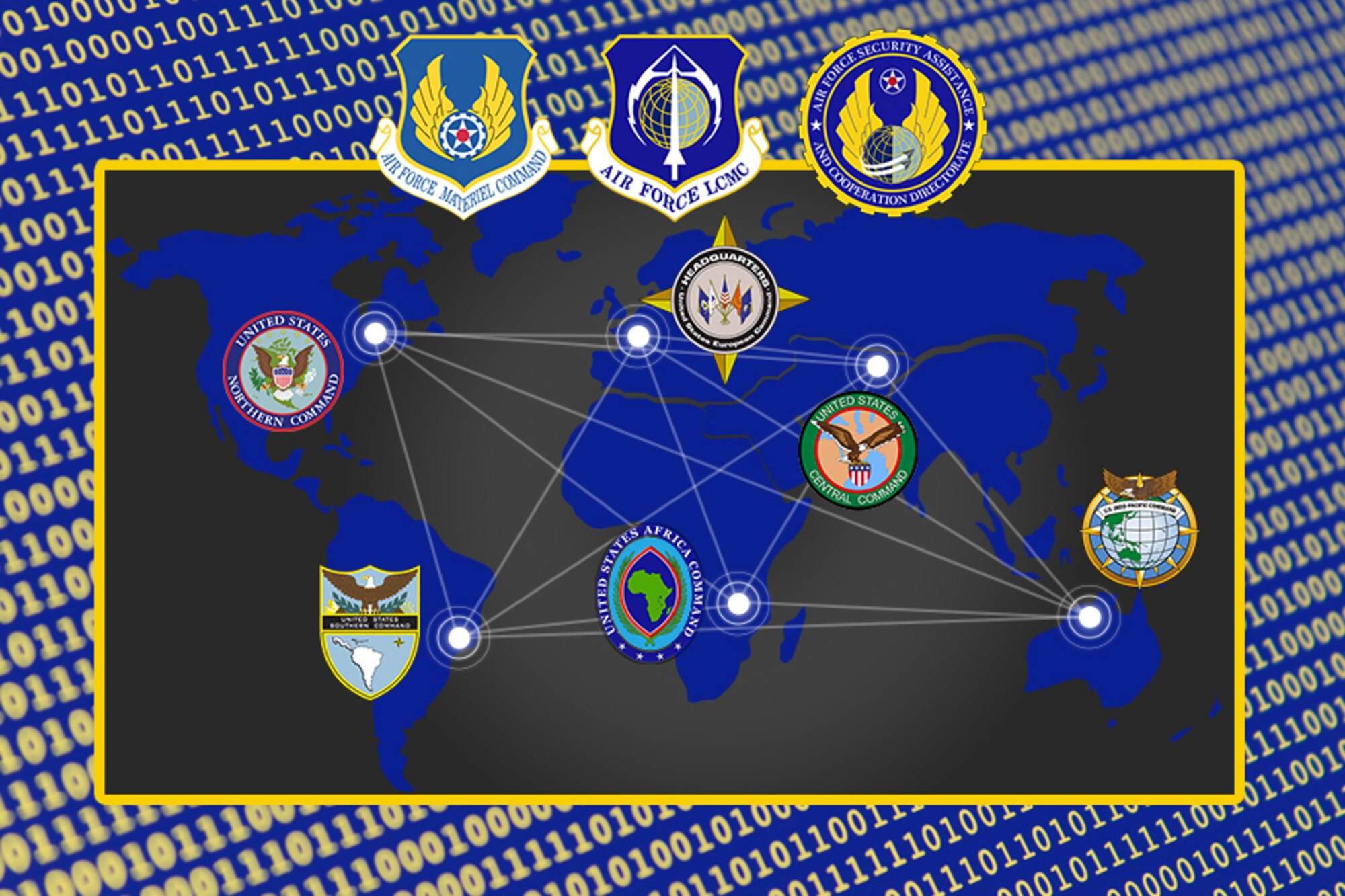 AFSAC Data Visualization and Analytics growing across Air Force FMS (US Air Force graphic by Jonathan Tharp)