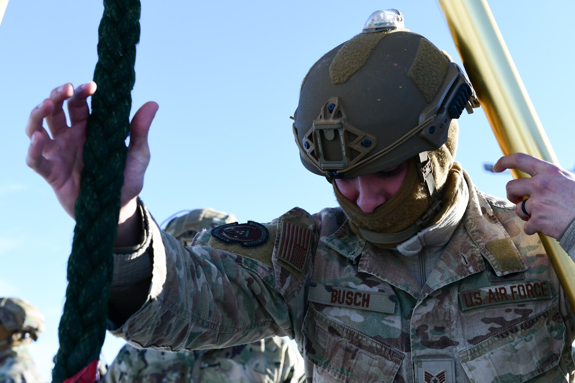 rappelling training course
