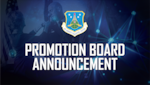 Promotion Board Announcement