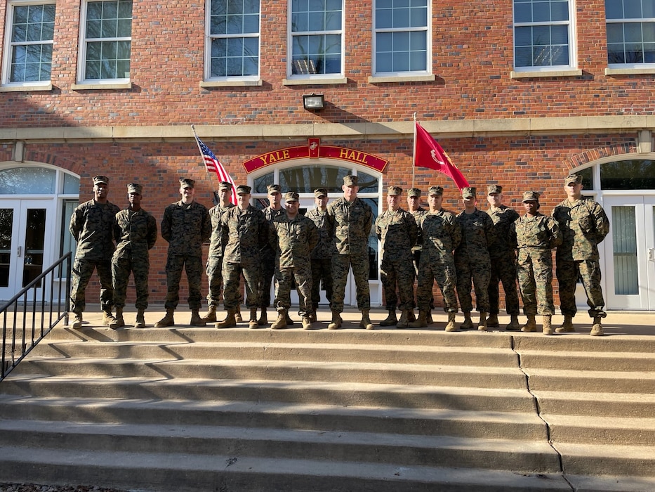 U.S. Marine Corps SgtMaj. Troy E. Black, the 19th Sergeant Major of the Marine Corps, visited Headquarters Battalion aboard MCB Quantico, Virginia, Feb. 1