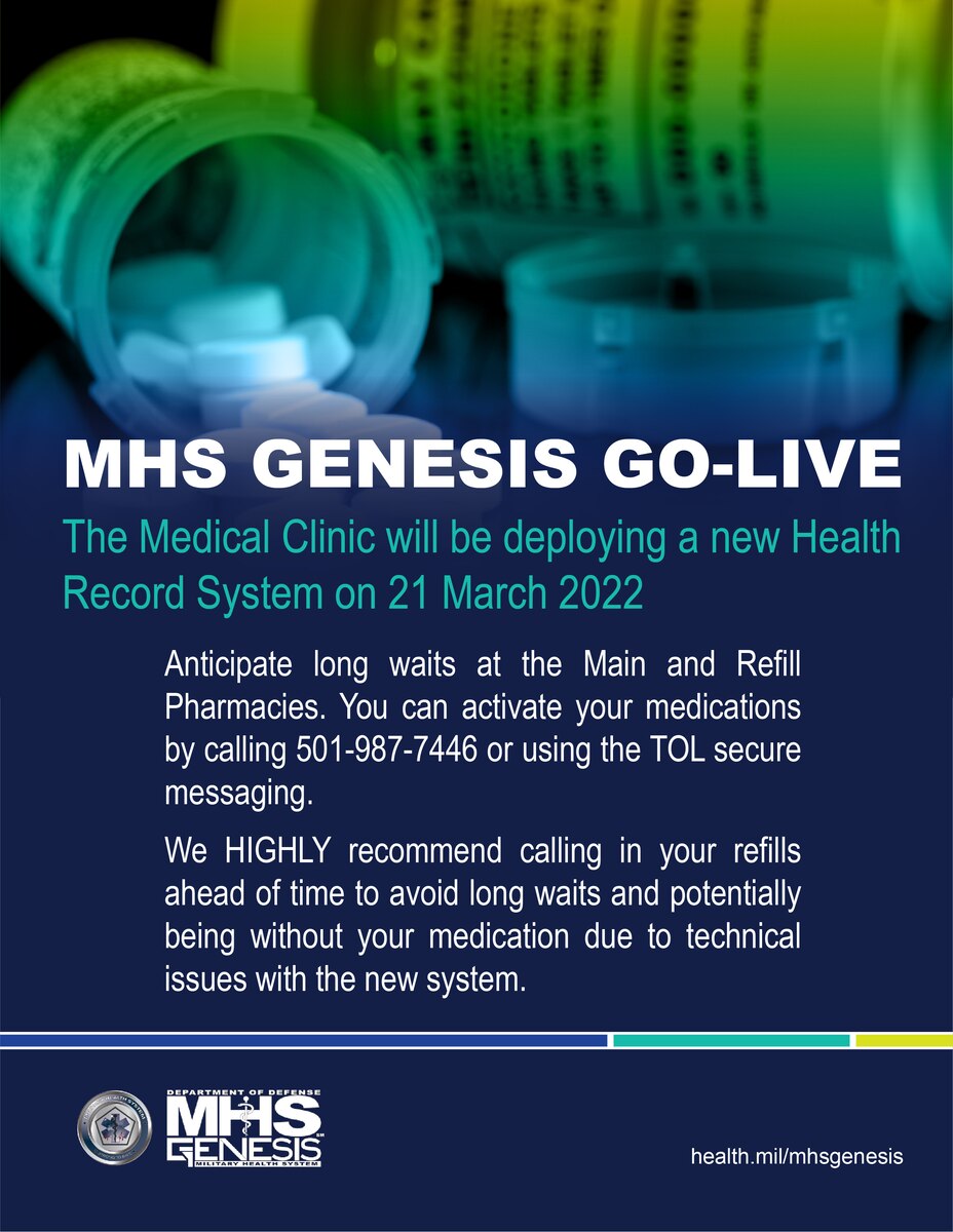 MHS GENESIS Coming soon to LRAFB Clinic > Little Rock Air Force Base