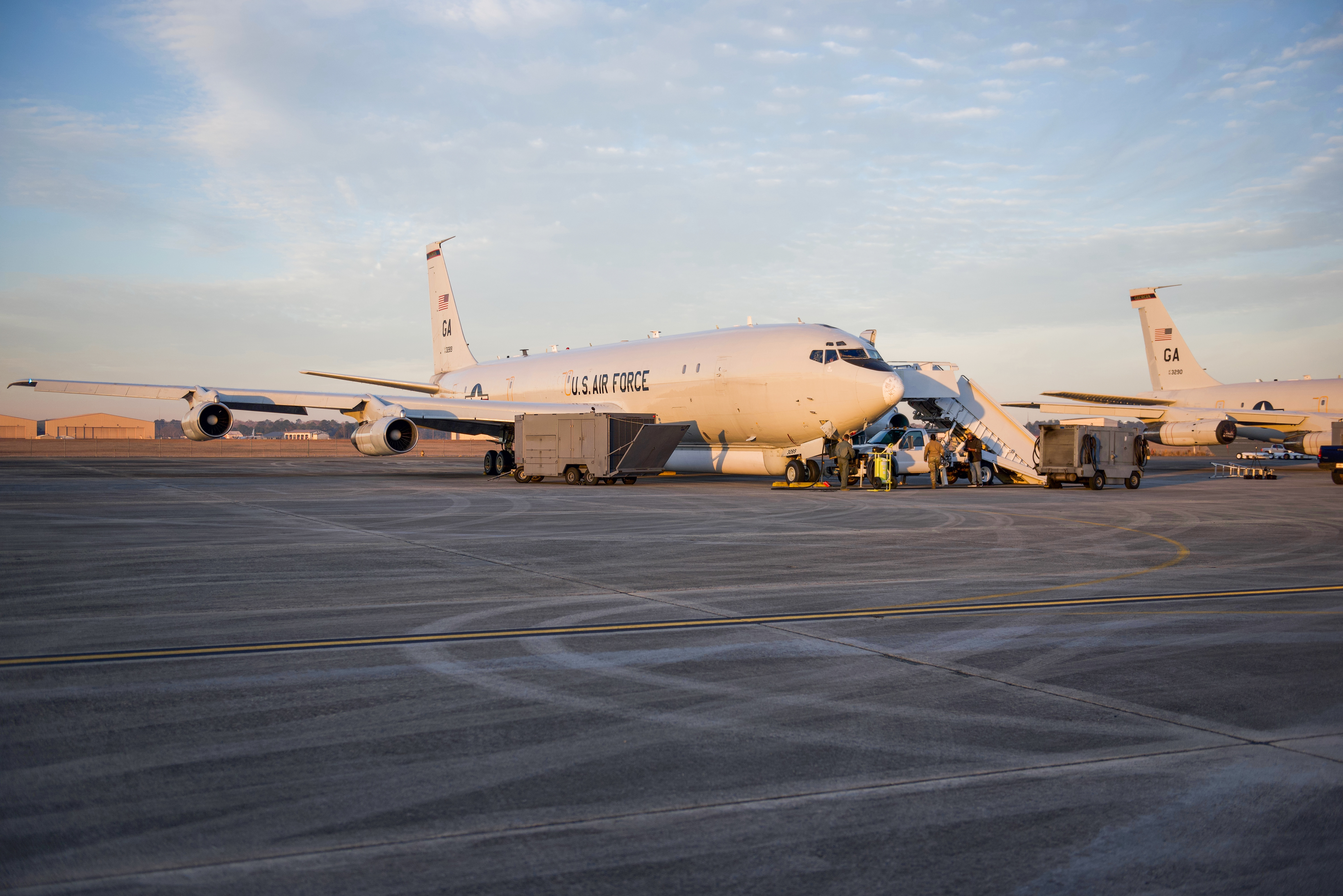 Georgia Air National Guard officially retires first of 16 JSTARS