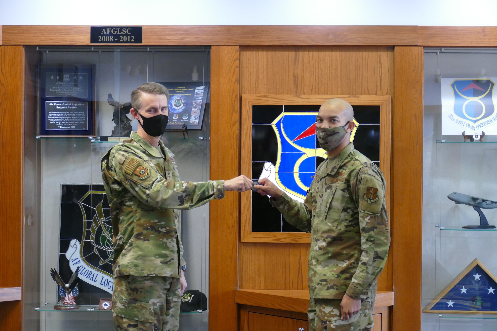 AFSC CC Coins SSgt Presley