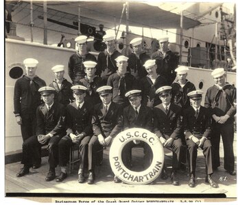 Engineroom Force of CGC PONTCHARTRAIN, 1929