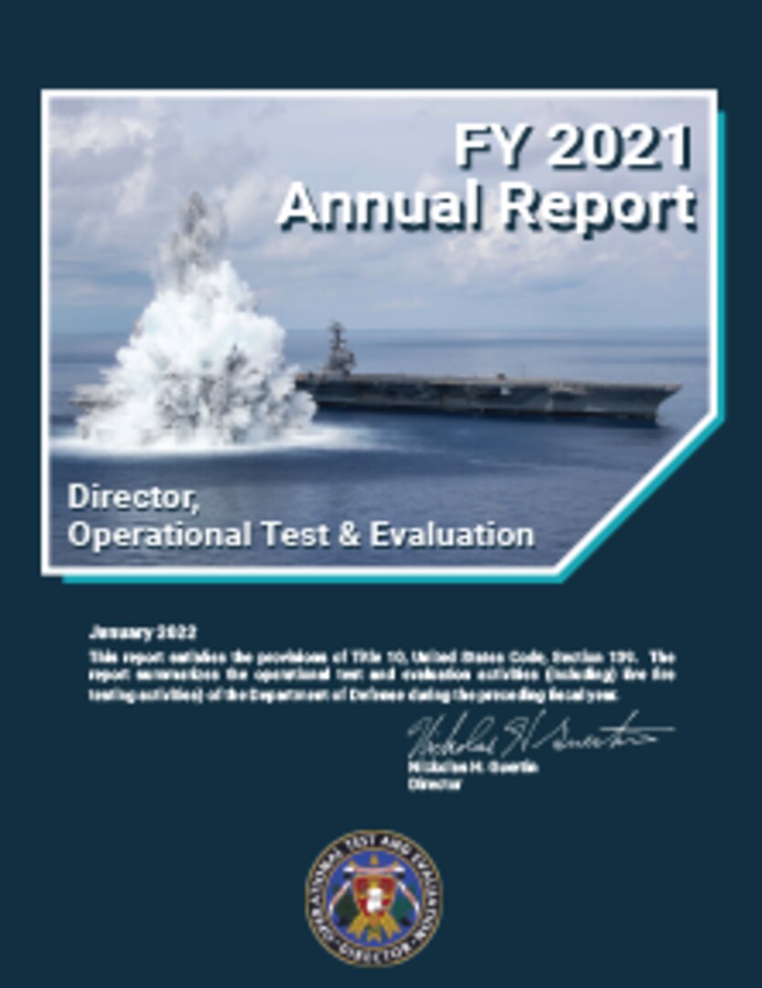 DOTE FY2021 cover using photo 210808-N-TL968-1574